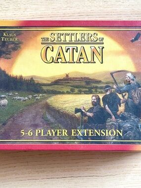 The Settlers of Catan 5-6 Player Extension Mayfair Games 3062 Expansion Sealed